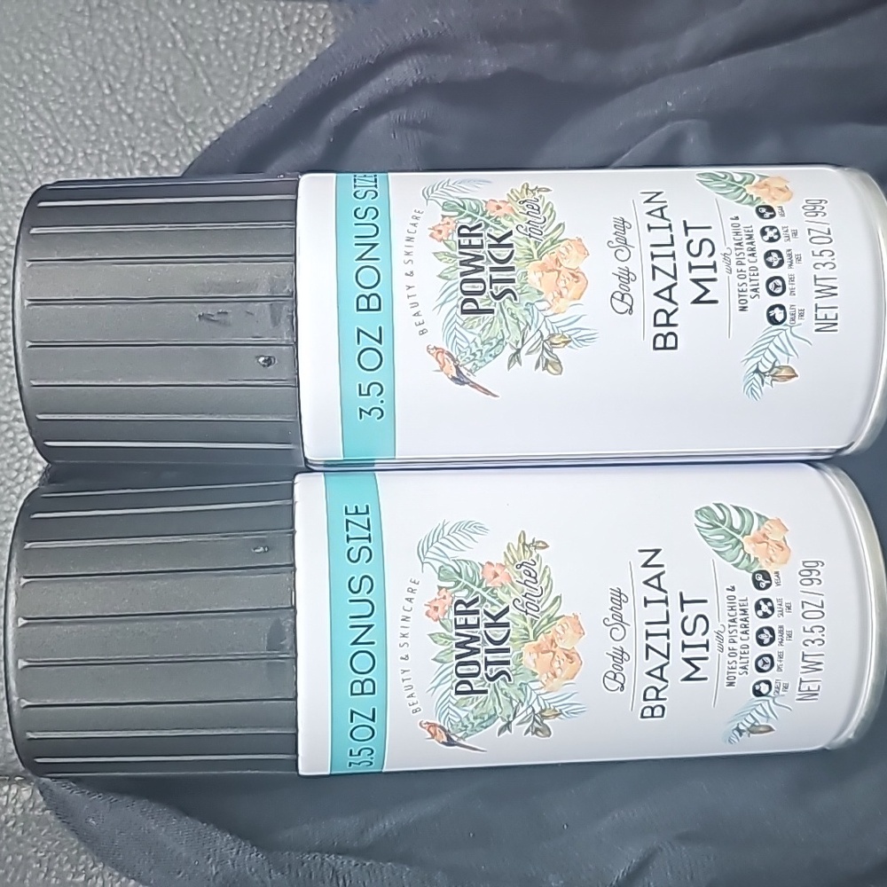 Power Stick Brazilian Mist Body Spray set of 2
